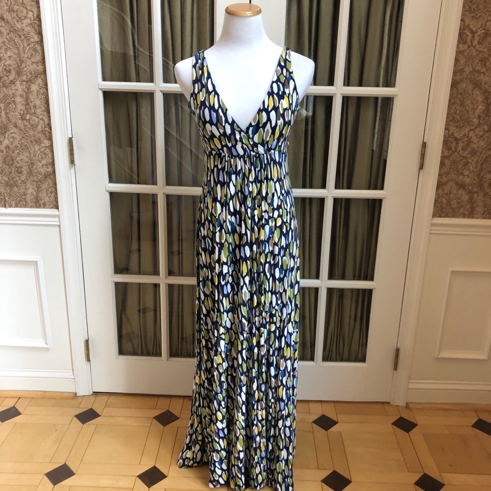 New York and Company Printed Maxi Dress - XS